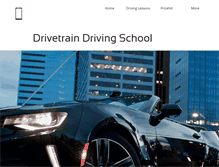 Tablet Screenshot of drivetrainnyc.com